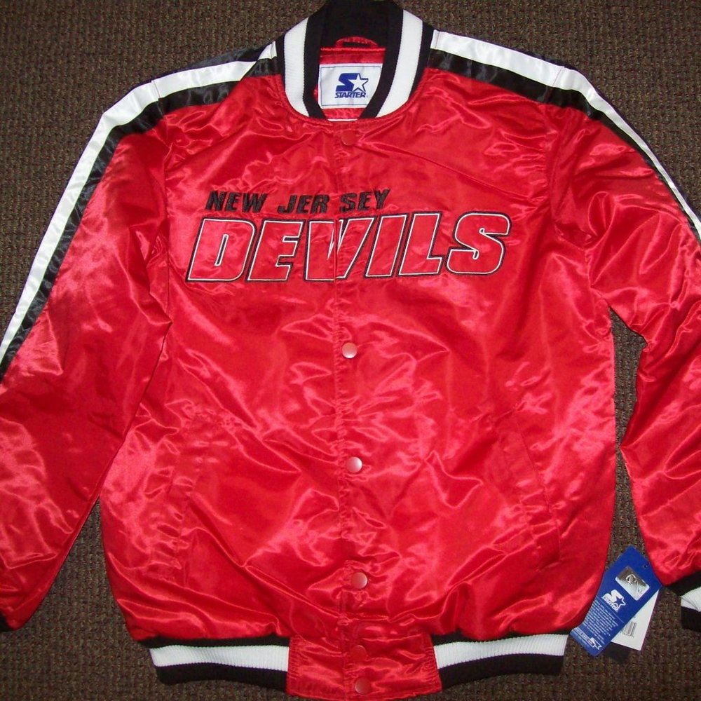 NEW JERSEY DEVILS NHL Starter Snap Down Jacket